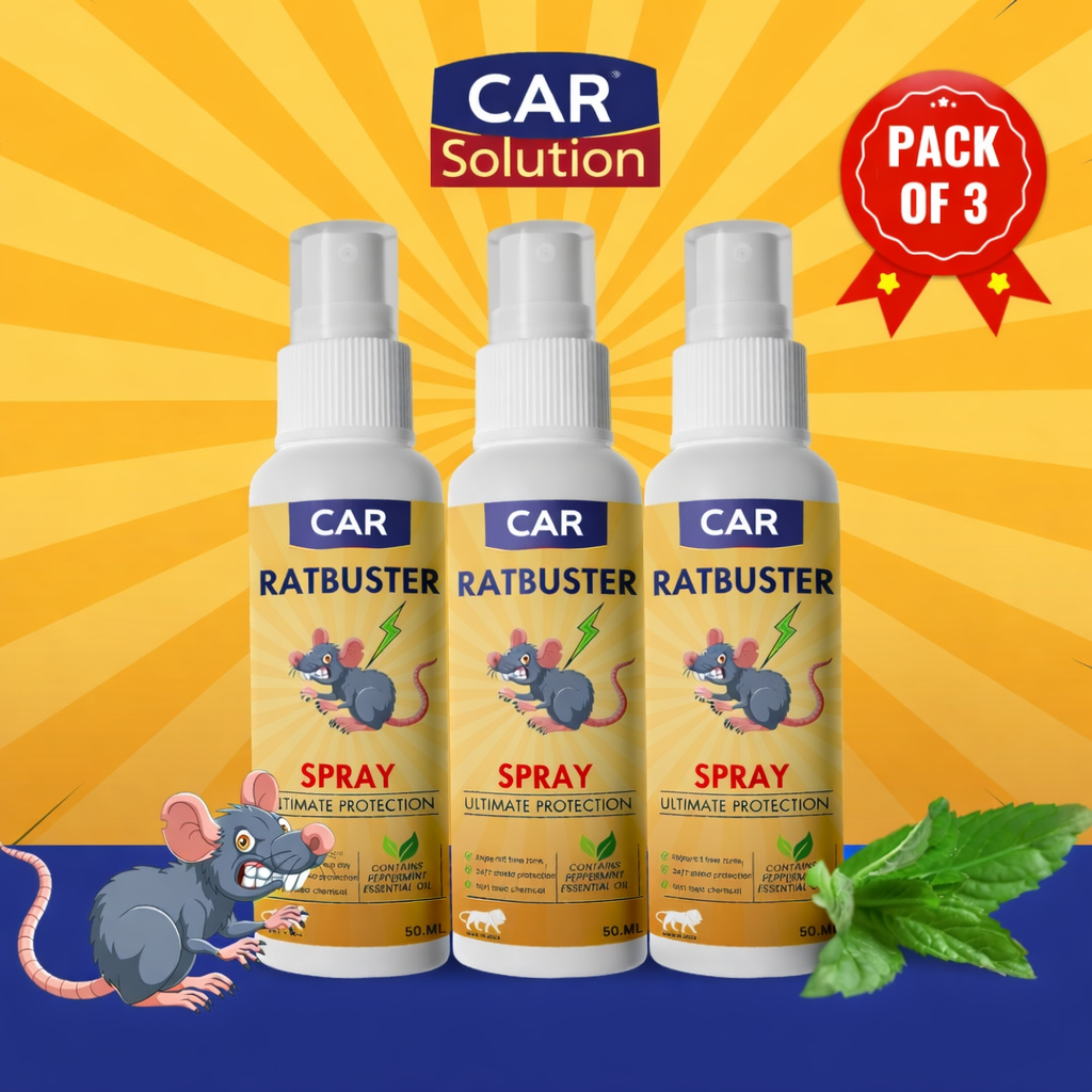 Car Solution Ratbuster Spray Prevents Rat Attacks